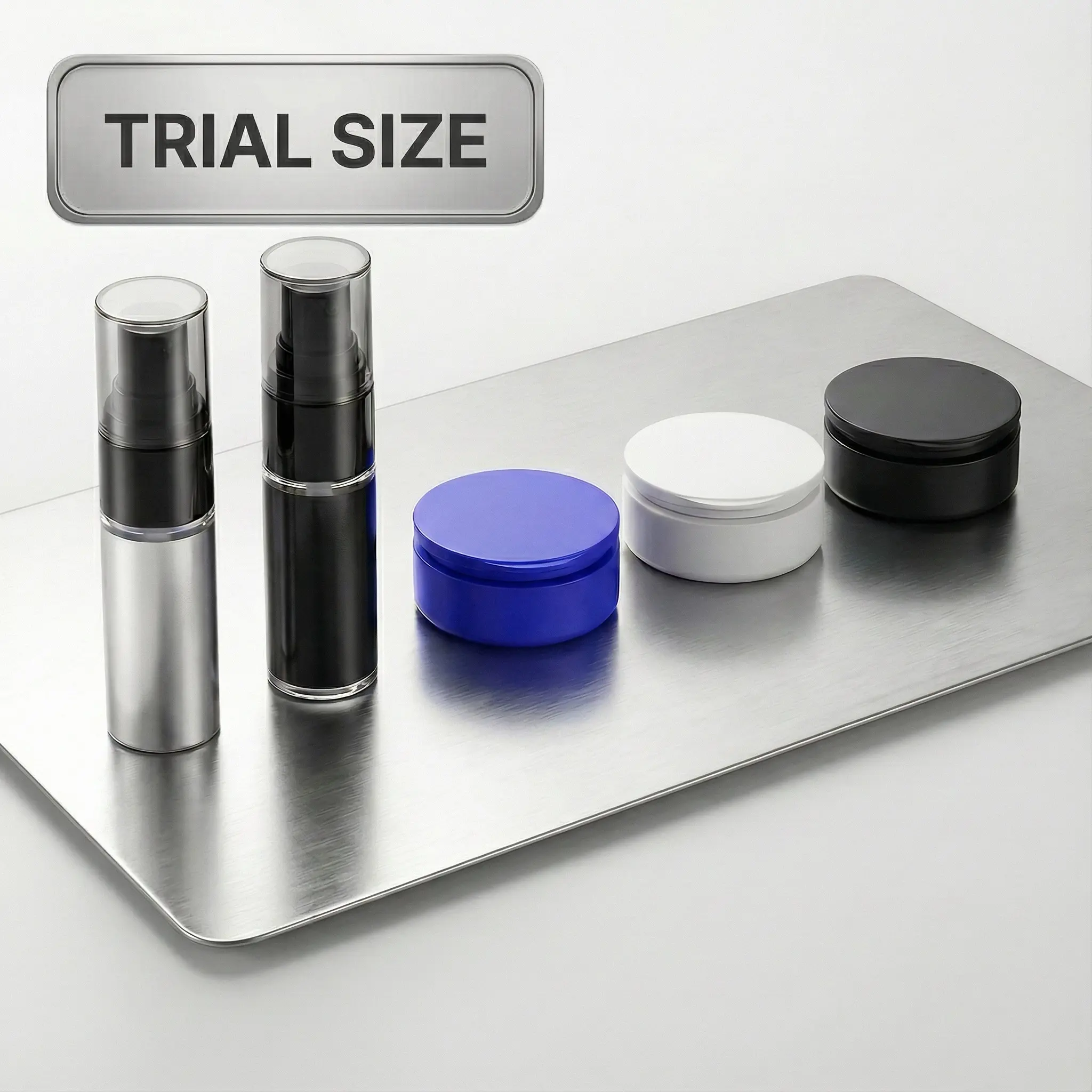 ApexFlow 1PCS Hair Styling Trial size, Pomade Clay Wax Oil & Spray, Travel Size Sample Kit, 10g Each