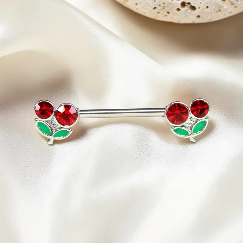 Cherry Nipple Piercing Jewelry