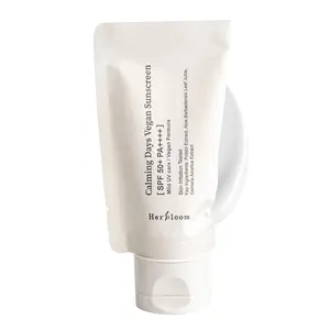 Herbloom - Calming Days Vegan Sunscreen (SPF 50+ PA ++++) | 100% KOREAN FORMULA, ZERO WHITECAST, CENTELLA ASIATICA & ALOE SOOTHING FORMULA