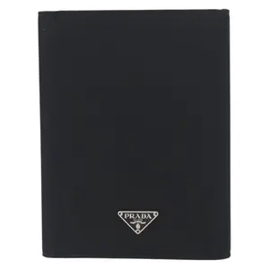 Pre-owned PRADA FINAL SALE Small Leather Goods Nylon Ring Agenda