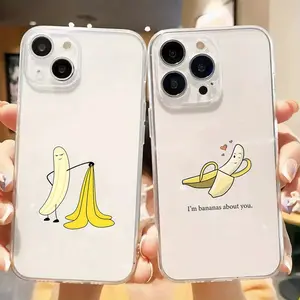 Funny Doodle Cool Couple Pattern Phone Case for IPhone 16/15/14/13/12/11/Plus/Pro/Pro Max series