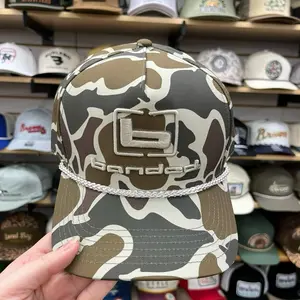 Banded Camo Signature Rope Hat - Camo