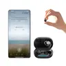 MINISO MS217 Bluetooth 6.0 Active Sport Earbuds - In-Ear Wireless Waterproof Smart Headphones with Invisible Design, Built-In Mic, Batteries Built-In, Sleep Wearable Tech, Universal Compatibility with Phones, PC, Laptop