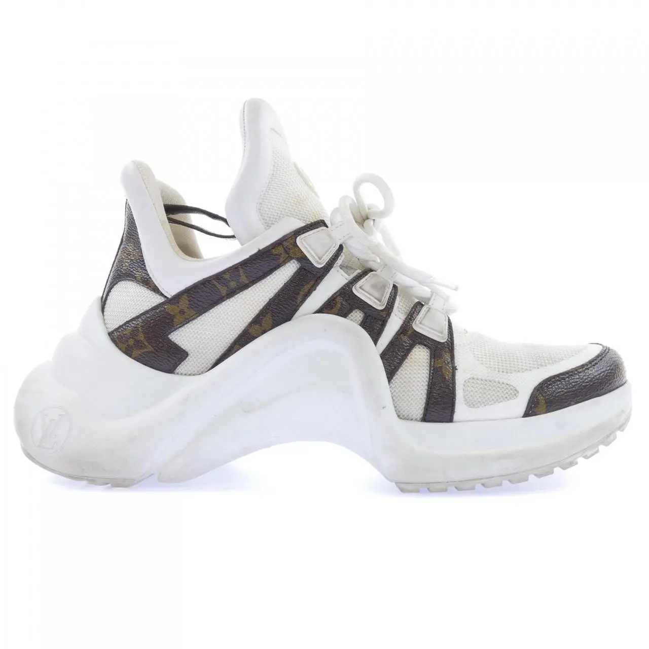 Pre-owned Louis Vuitton Canvas Small Leather Goods LV Archlight Monogram Sneakers