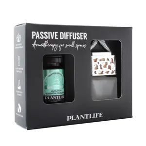 Plantlife Holiday Passive Diffuser – Winter Forest Essential Oil Gift Set