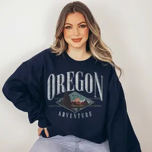 Oregon Sweatshirt, Oregon Hoodie, Unisex Hoodie, Mountain Hoodie, Nature Hoodie, Oregon Sweater, Oregon Crewneck