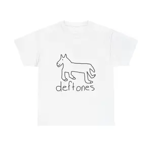 [ SALE UP TO 50% ] White Pony Heavy Cotton Tee, Ready to Go, No Effort Needed, Lightweight Feel, Moves with You