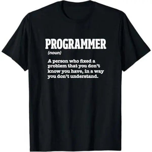 Programmer Computer Programming Funny Definition T-Shirt