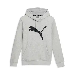 PUMA Womens Essentials Cat Logo Hoodie Casual Outerwear Casual - Grey