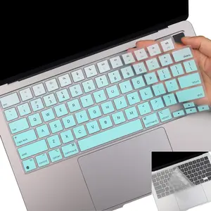 2 Pack Keyboard Cover  for 2026-2023 MacBook Air 13" 15" M5 M4 M3 M2, 2026-2021 MacBook Pro 14" 16" M5 M4 M3 M2 M1 Pro/Max, 14.2" 16.2" MacBook Pro /13.6" 15.3" MacBook Air, ,Ombremint