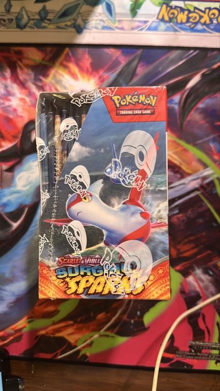 Pokemon TCG Scarlet and Violet Surging Sparks Booster Box - Official Trading Card Game Expansion Pack