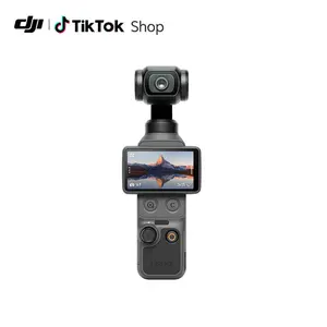 DJI Osmo Pocket 4 Digital Vlogging Camera with 1'' CMOS Sensor, 4K/240fps Video, 3-Axis Stabilization, Intelligent Autofocus, Face/Object Tracking, Gesture Control, for YouTube, Travel & Everyday Life