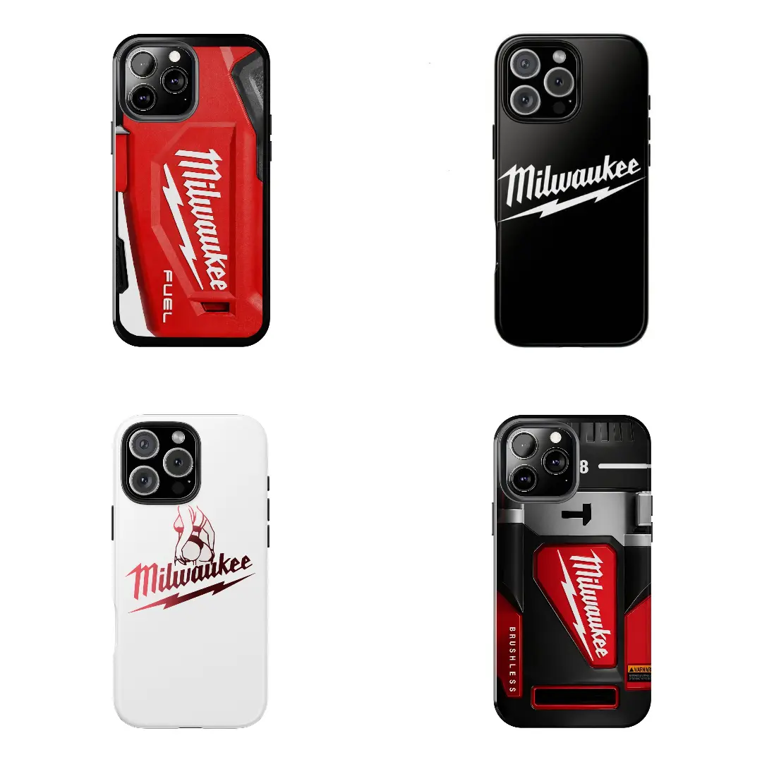 ImMilwaukeener Inspired Heavy Duty Phone Case Rugged Shockproof PC TPU Cover for iPhone 11-17 Pro Max & Samsung Galaxy S21-S26 Ultra
