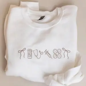Nurse Icon crewneck| Nursing icons sweatshirt , T-Shirt, Hoodie | gifts for nurses 1 K