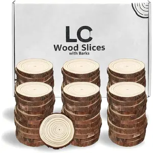 Slices 2 Inch, 60 count  Rounds Discs, 1.5-2.0 inches