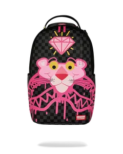 SPRAYGROUND PINK PANTHER DIAMOND SHARK BACKPACK