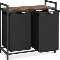 Black + Rustic Brown