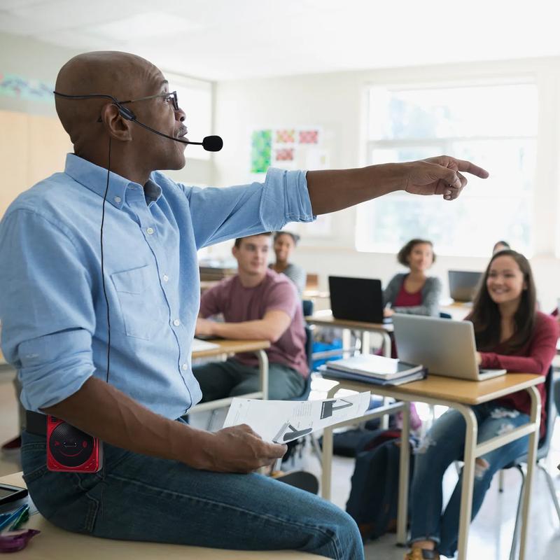 Rechargeable Mini PA System Speaker Bluetooth +USB/SD/FM +Microphone/Headset