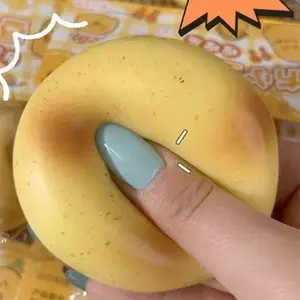 Potato Squeezable Pinching Slow Rebound Adult Stress Relief Pinching Handmade Soft Bread Squeezable Desktop Ornaments Kids Gifts