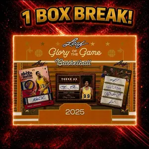 1 Box Serial Number Break - 2025 Glory of the Game Basketball