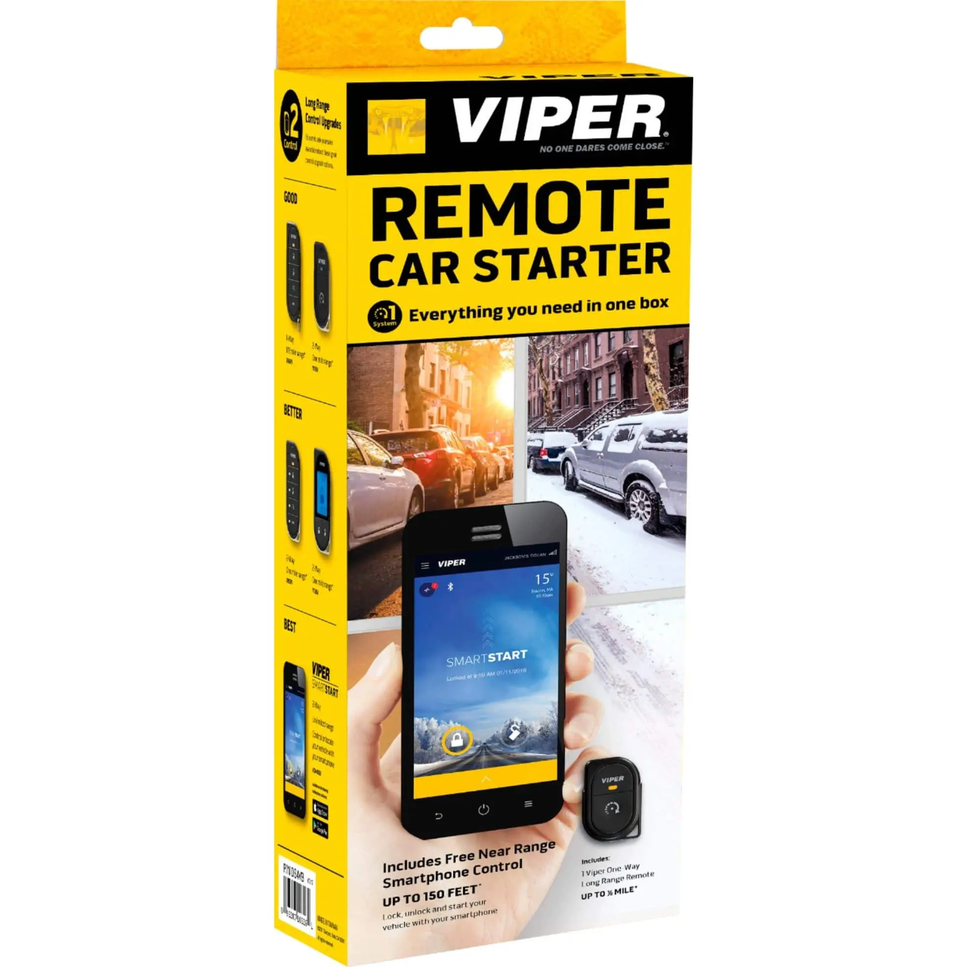 Viper - DS4VB Remote Start System - Installation Included - Black