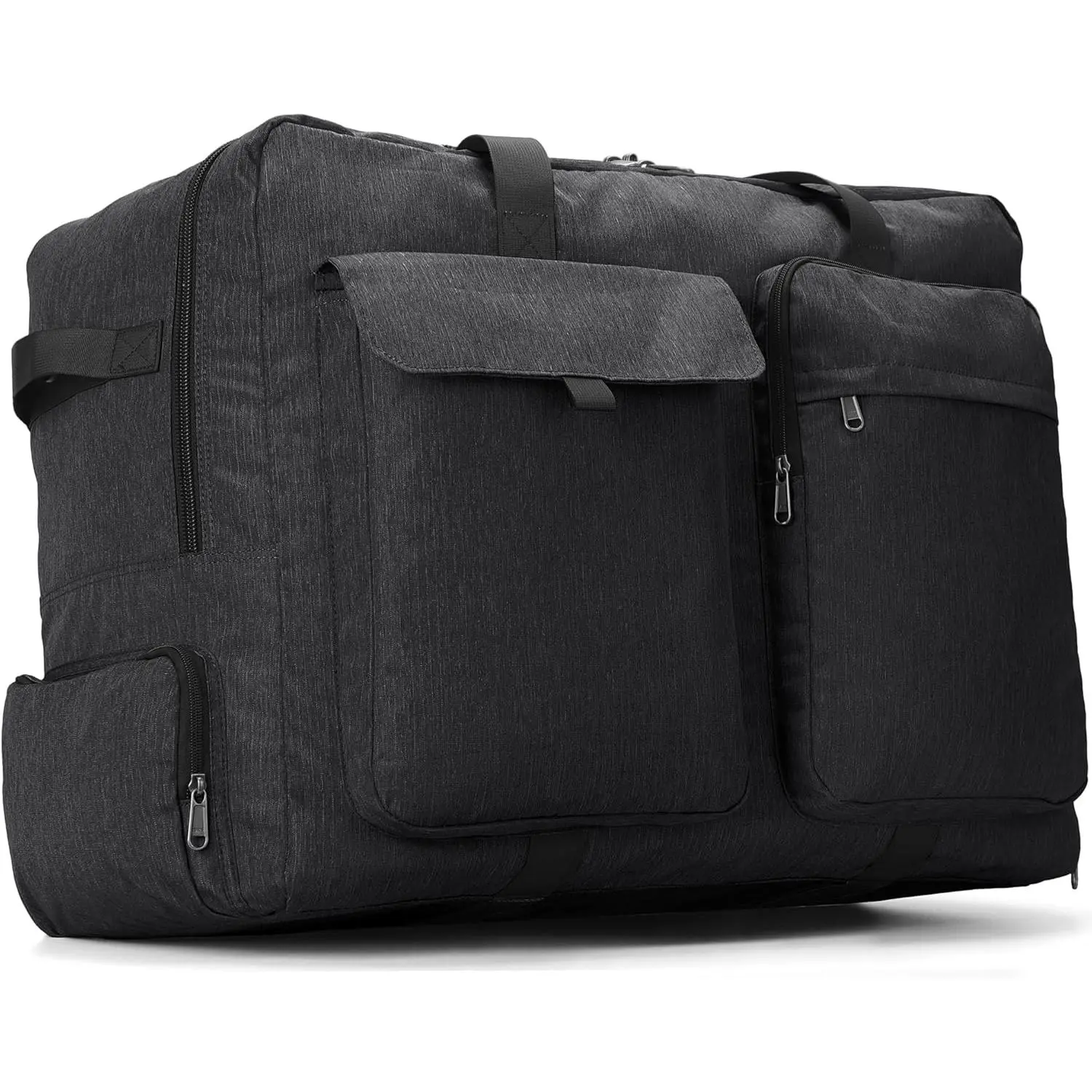 Large Travel Duffle Bag for Men Women, 80L 100L 120L Foldable Duffle Bag,  Packable Bag with Shoes Compartment for Overnight Gym Weekender Bag (Black,  120L) - TikTok Shop