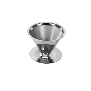 Brew the Perfect Cup of Coffee Without the Fuss - The Filterless Pour Over Filter Steel Tea