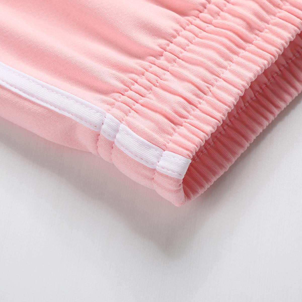 Women’s quick-dry, breathable athletic shorts; casual loose summer shorts with an elastic waistband; stylish striped loungewear shorts; athletic shorts; comfortable casual shorts