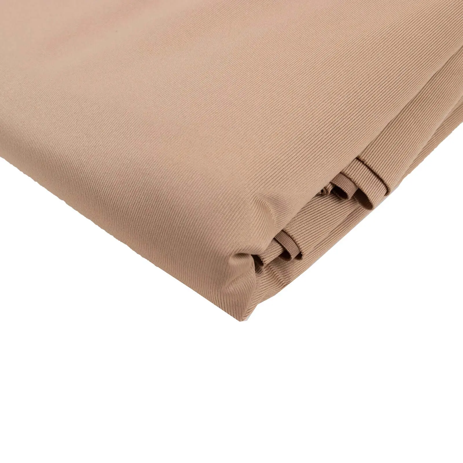 Nude Scuba Polyester Fabric Roll, Wrinkle Free DIY Craft Fabric Bolt- 60"x10 Yards