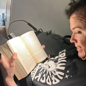 Vekkia Rechargeable Book Light for Reading in Bed, 3 Color x 3 Brightness, Lightweight Reading Light, Up to 70 Hours Lighting, Great for Readers, Travel #TikTokShopBlackFriday & #TikTokShopCyberMonday