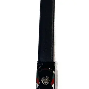 Black Color Buckle Belt - Mexico Logo, Nice Fit, 42 Inch Length