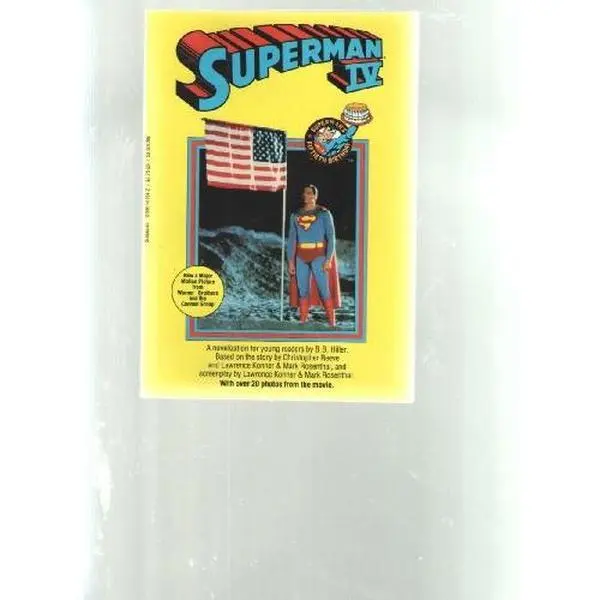 USED Book - Superman 4 by B. B. Hiller (Paperback) - english