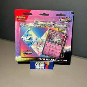 Pokémon Prismatic Evolutions Tech Sticker Collection (Sylveon)