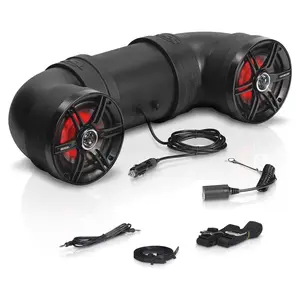 SOUNDSTORM BTB6L 6.5" 450W Bluetooth Amplified Marine UTV ATV Speaker System