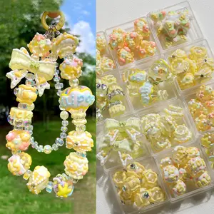 Hand drawn beads, DIY phone chains, DIY car hanging beads, DIY material accessories, DIY beads