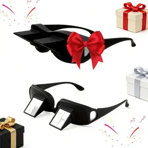 New Trendy Unisex Glasses, High Quality Eyewear, Quality Eyeglasses, Suitable for TV Watching, Phone Gaming, Home Relaxation, Office Use, Lazy Design Flat Refraction Prism Lenses, Trending glasses