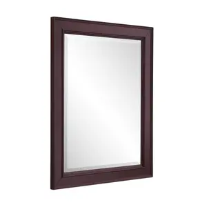 Napa 28-inch Wall Mirror (Chocolate)