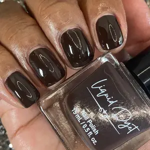 Chocolate Drop Vegan Nail Polish