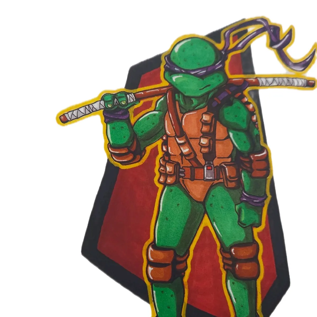 Donatello from Teenage Mutant Ninja Turtles Art Print