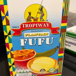 Plantain fufu