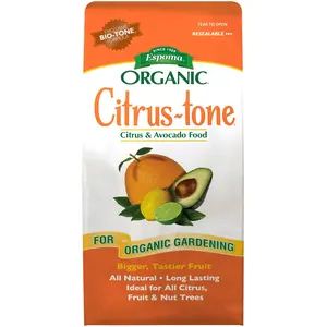 Espoma Organic Citrus-tone 5-2-6 Citrus & Avocado Plant Food for Organic Gardening, All Natural for Citrus, Fruit and Nut Trees