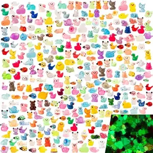 300pcs Mini Resin Animals300 Styles Variety Tiny Figures Miniature Little Small Animal Figurines Bulk for Fairy Landscape Accessories Hide Crafts Aquarium