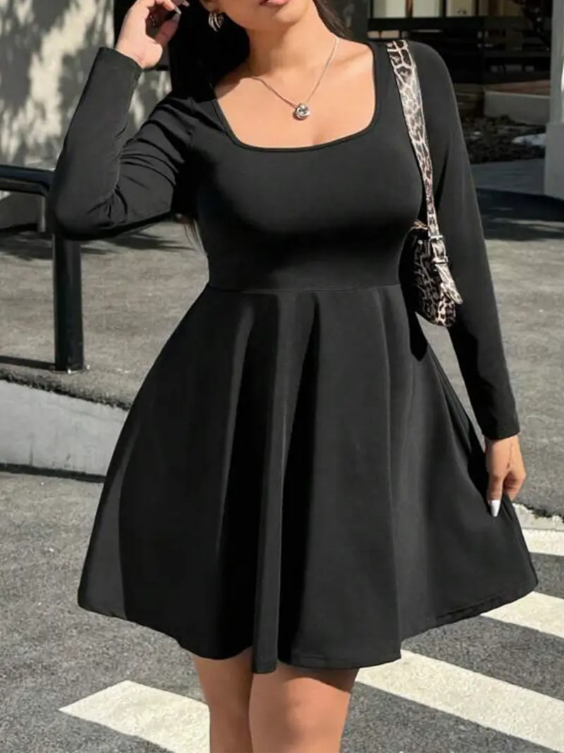 sachin and babi light blue dress Black Dress Loose Occasion Dresses YWDJ Women's Formal Dresses Wedding  Guest Dresses Summer Plus Size main image 0