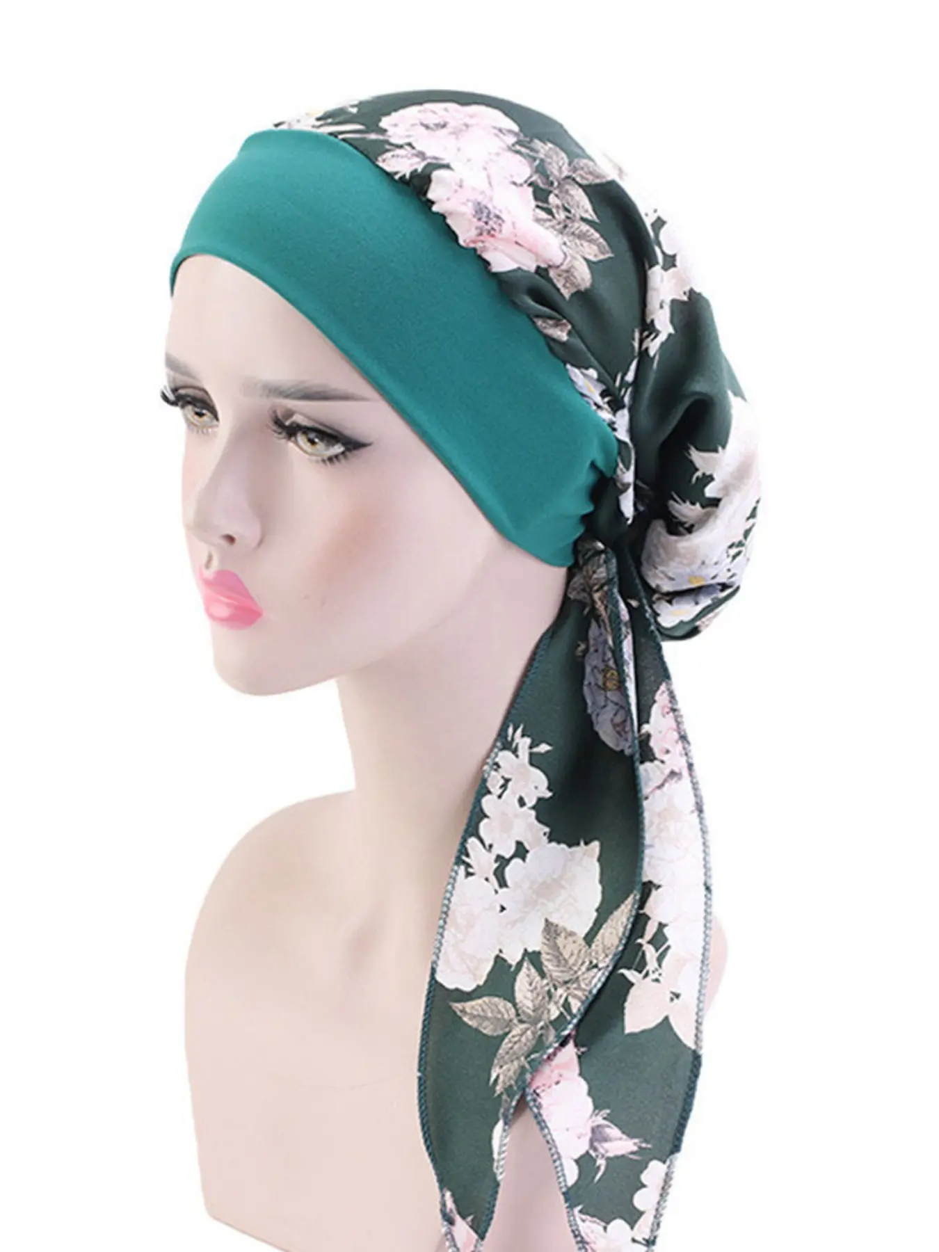Dark Green Eyelet Fabric