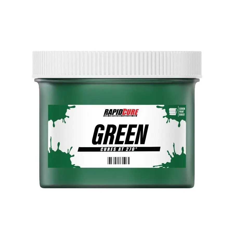 Rapid Cure Green Screen Printing Plastisol Ink
