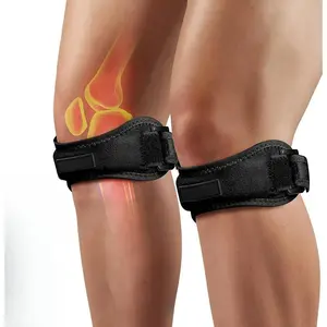 2 Pack Knee Braces for Women and Men, Patella Knee Support Strap, Basketball, Running, Hiking, Volleyball, Tennis, Squats
