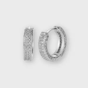 Radiant Earrings in Silver - Fashionable and Elegant