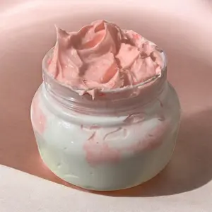 Candy Cane Body Butter - Moisturizing Cream for Soft Skin, 100g