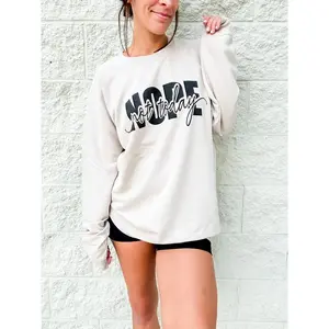 Nope Not Today Graphic Sweatshirt