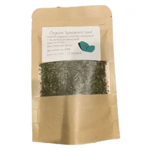 Organic spearmint leaf